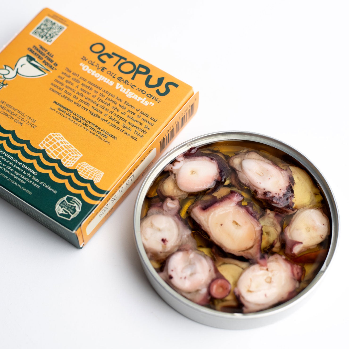 Octopus In Olive Oil, Garlic And Chili